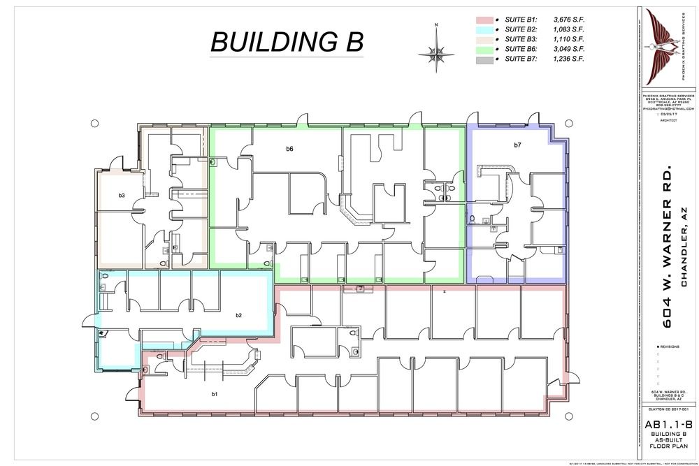 East Valley Medical Office Condo | For Lease: 604 W Warner Rd Bldg B, Chandler, AZ 85225